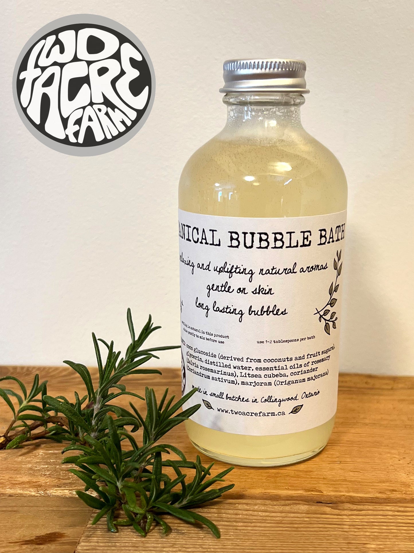 Botanical Bubble Bath - 8 0z.